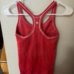 lululemon athletica Pink Racerback Tank Top